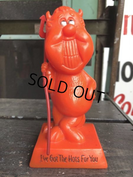 画像2: Vintage Message Doll Red Devil "I've got the Hots for you" (B973)  (2)