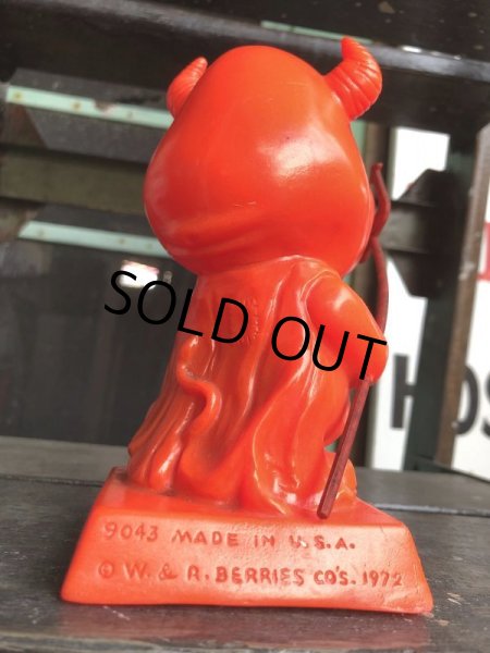 画像5: Vintage Message Doll Red Devil "I Love You When Your Wicked" (B972)  (5)