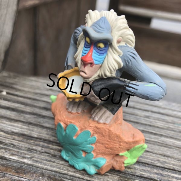 画像5: Vintage Disney The Lion King Rafiki PVC Figure (B986) (5)