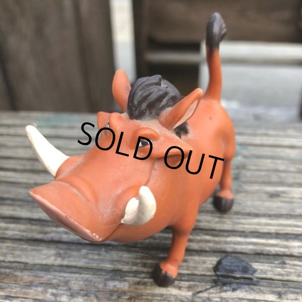 画像3: Vintage Disney The Lion King Pumbaa PVC Figure (B995) (3)