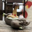 画像2: Vintage Disney The Jungle Book Mowgli & Baloo PVC figure (B976) (2)