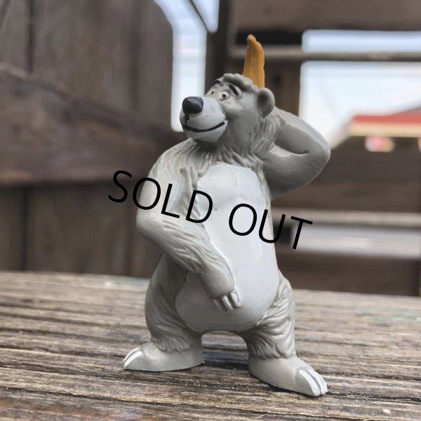 画像1: Vintage Disney The Jungle Book Baloo PVC Figure (B983) (1)