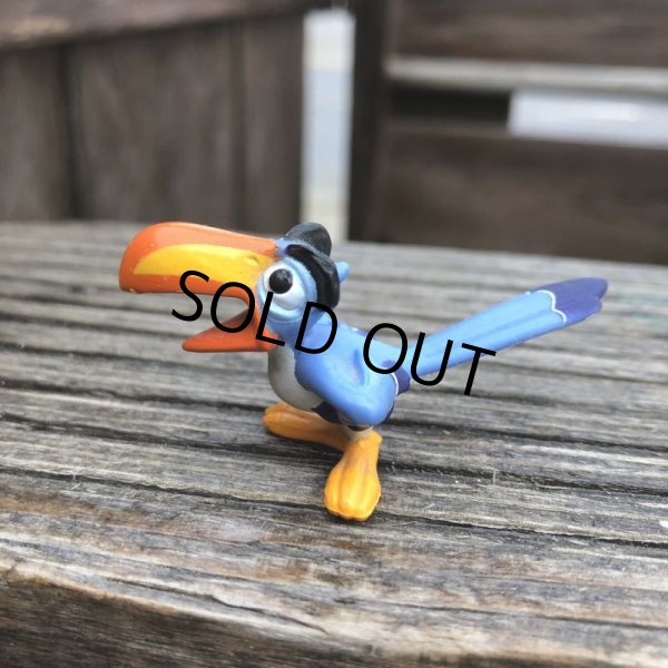 画像2: Vintage Disney The Lion King Zazu PVC Figure (B993) (2)