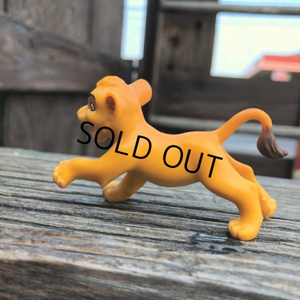 画像2: Vintage Disney The Lion King Simba PVC Figure (B991) (2)
