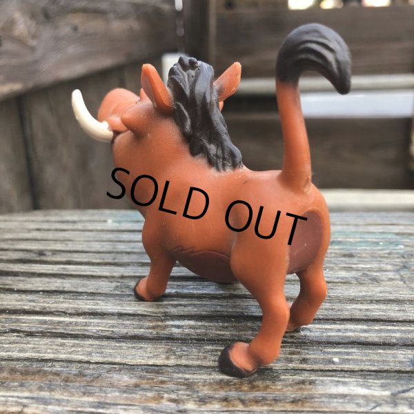 画像6: Vintage Disney The Lion King Pumbaa PVC Figure (B995) (6)