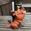 画像4: Vintage Disney The Lion King Timon & Pumbaa PVC Figure (B996) (4)