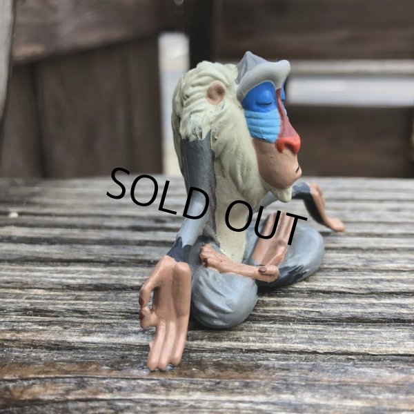 画像2: Vintage Disney The Lion King Rafiki PVC Figure (B987) (2)