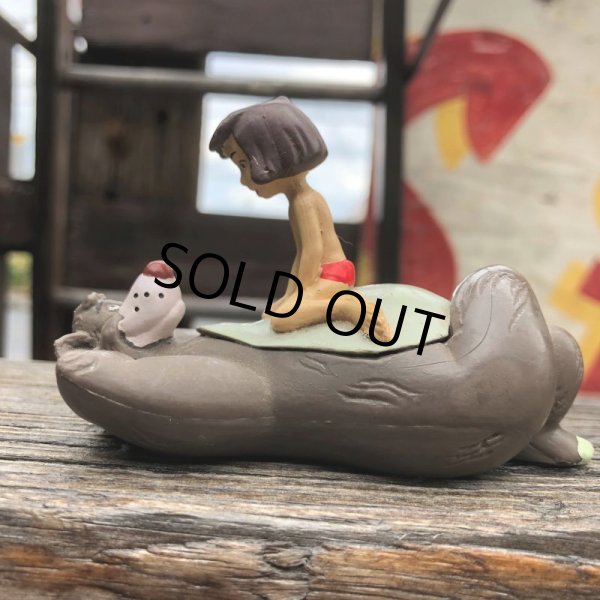 画像4: Vintage Disney The Jungle Book Mowgli & Baloo PVC figure (B976) (4)