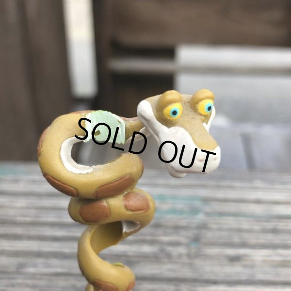 画像7: Vintage Disney The Jungle Book Kaa Pencil Topper (B981) (7)