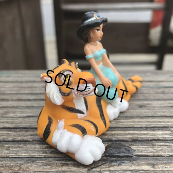 画像4: Vintage Disney Aladdin Jasmine & Rajah PVC Figure (B006) (4)