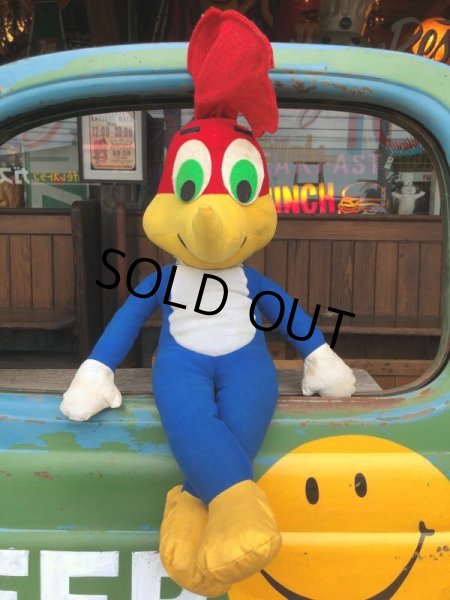 画像3: Vintage Woody Woodpecker 24' Plush Doll (B019) (3)