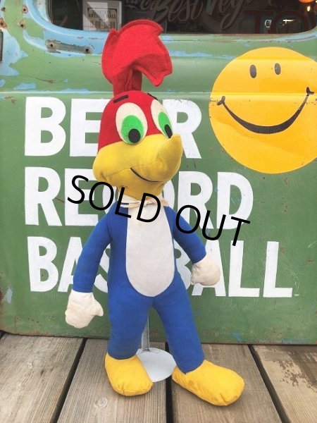 画像9: Vintage Woody Woodpecker 24' Plush Doll (B019) (9)