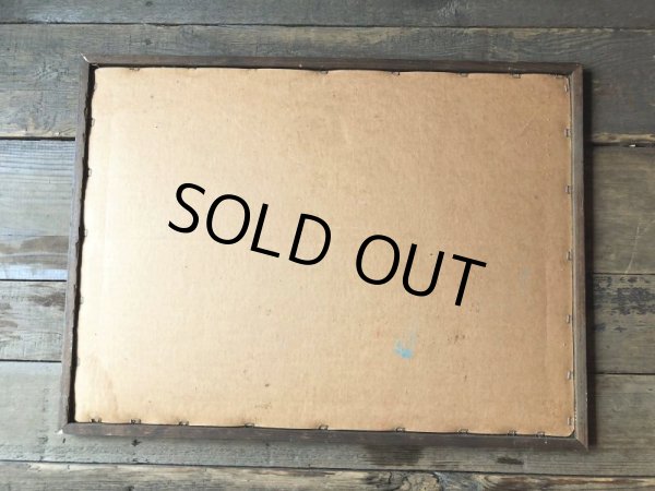 画像7: 70s Vintage Walter Lantz Woody Woodpecker Burlap Art (B020) (7)