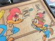 画像5: 70s Vintage Walter Lantz Woody Woodpecker Burlap Art (B020) (5)