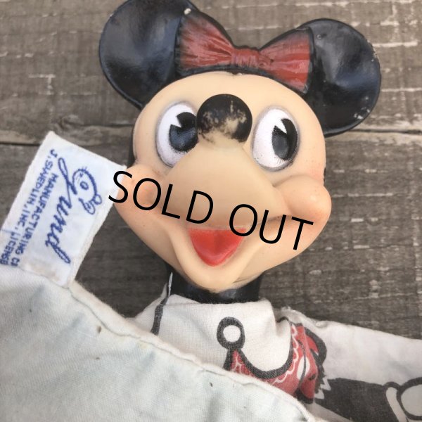 画像3: 50s Vintage Gund Disney Hand Puppet Minnie Mouse (B022) (3)