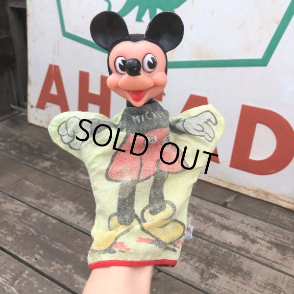 画像1: Vintage Gund Disney Hand Puppet Mickey Mouse (B023) (1)