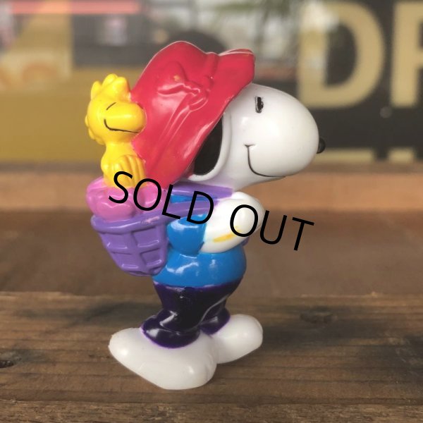 画像1: 90s Vintage Snoopy PVC (B047) (1)