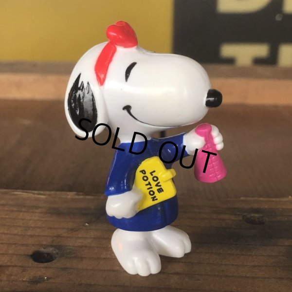 画像1: 90s Vintage Snoopy PVC (B043) (1)