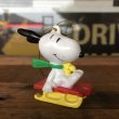 画像2: 90s Vintage Snoopy PVC (B057) (2)