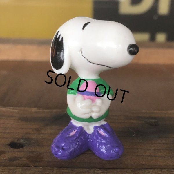 画像1: 90s Vintage Snoopy PVC (B030) (1)