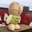 画像2: 70s Vintage Russ Berrie Ceramic I Need Love (B092) (2)