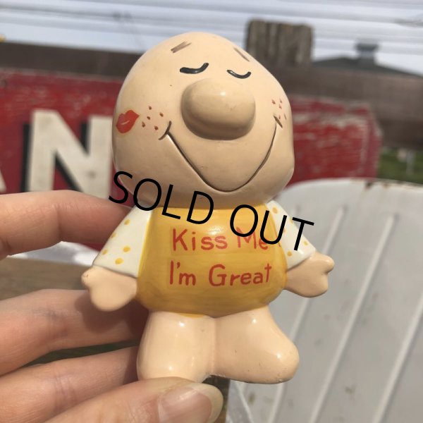 画像7: 70s Vintage Russ Berrie Ceramic Kiss Me I'm Great (B093) (7)