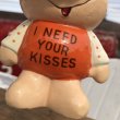 画像6: Vintage Russ Berrie Ceramic I NEED YOUR KISSES (B090) (6)