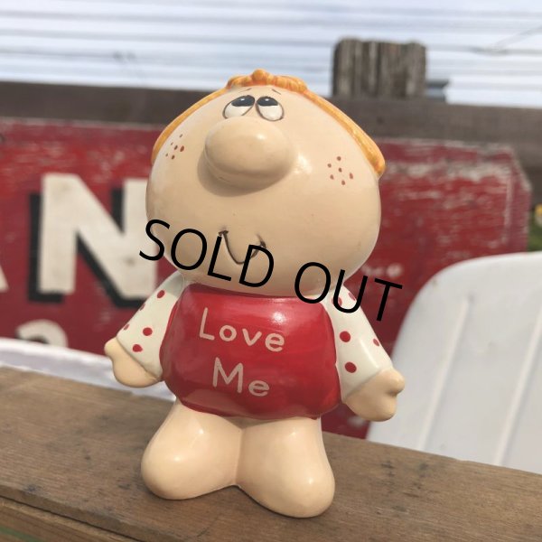 画像2: 70s Vintage Russ Berrie Ceramic LOVE ME (B091) (2)