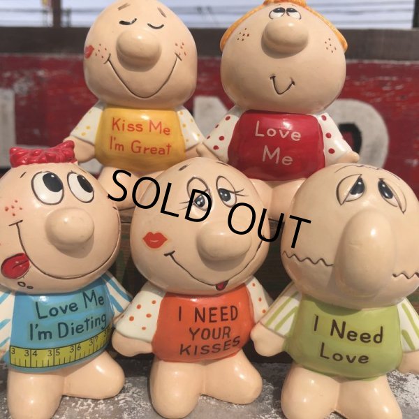 画像7: 70s Vintage Russ Berrie Ceramic LOVE ME (B091) (7)