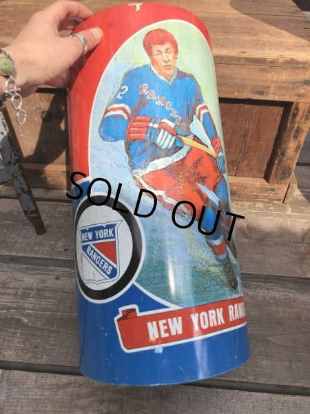 画像10: Vintage NHL New York Rangers Trush Can (B099) (10)