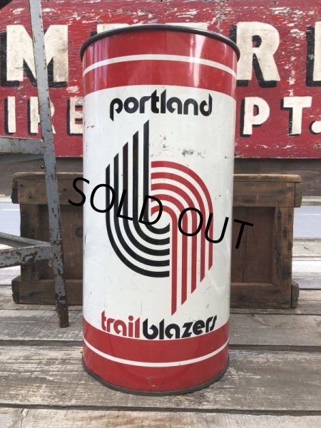 画像3: Vintage NBA Portland Trail Blazers Trush Can (B098) (3)