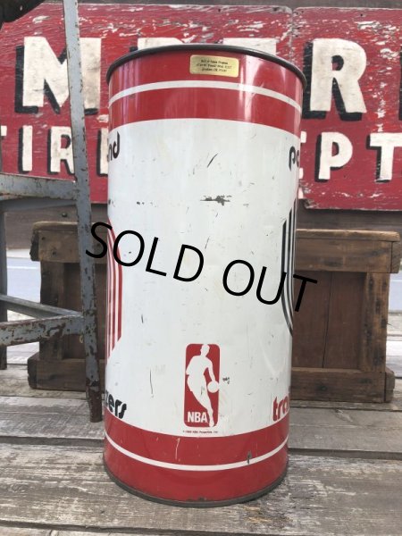 画像2: Vintage NBA Portland Trail Blazers Trush Can (B098) (2)