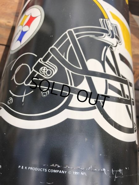 画像6: Vintage NFL Pittsburgh Steelers Trush Can (B096) (6)