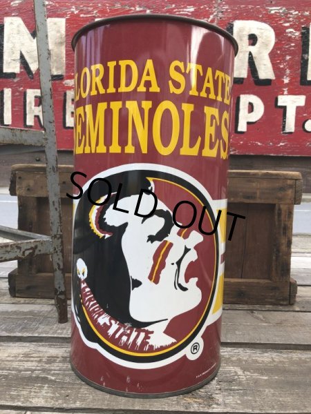 画像3: Vintage Florida State Seminoles Trush Can (B097) (3)