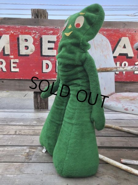 画像3: 80s Vintage Gumby Plush Doll Jumbo Size!! (B101) (3)