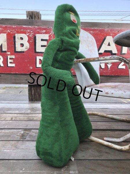 画像4: 80s Vintage Gumby Plush Doll Jumbo Size!! (B101) (4)