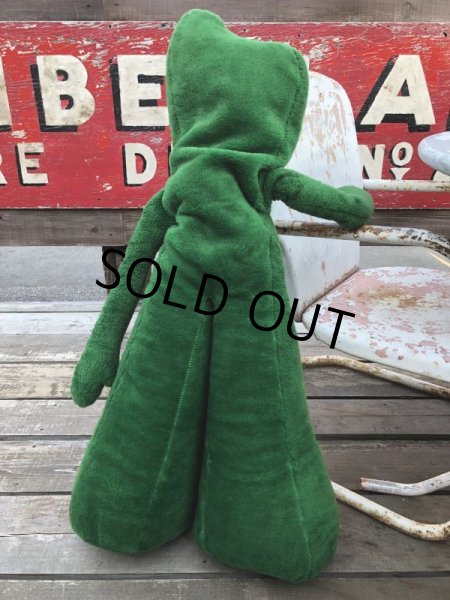 画像2: 80s Vintage Gumby Plush Doll Jumbo Size!! (B101) (2)