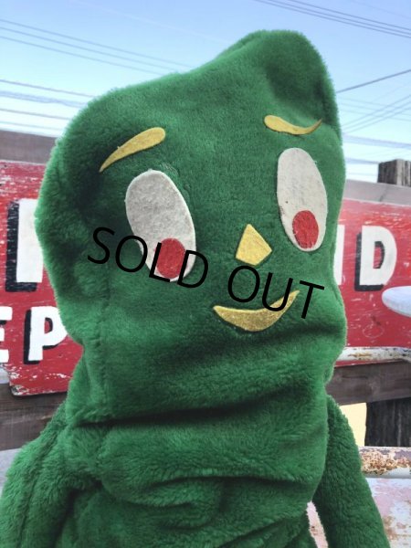 画像8: 80s Vintage Gumby Plush Doll Jumbo Size!! (B101) (8)