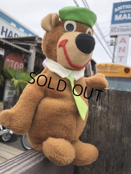 画像2: Vintage Knickerbocker Yogi Bear Plush Doll (B102) (2)