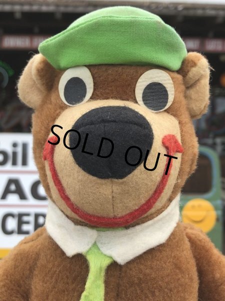 画像5: Vintage Knickerbocker Yogi Bear Plush Doll (B102) (5)