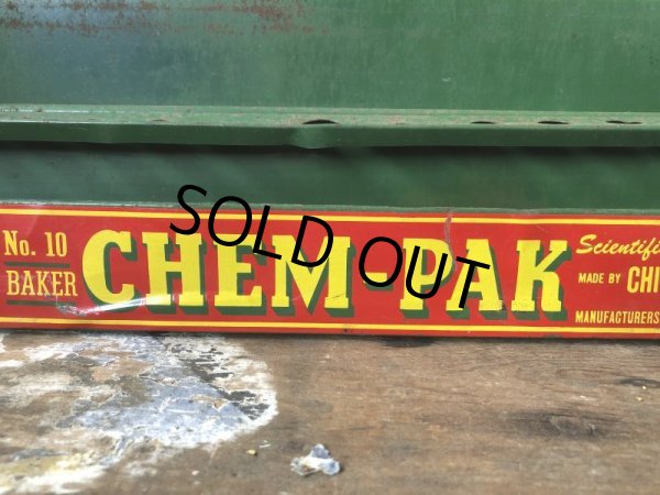 画像11: Vintage Chem-Pak Chemistry Store DIsplay Metal Rack (B103) (11)