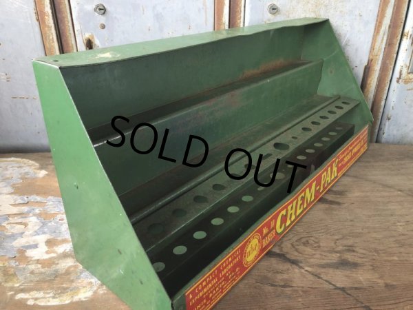 画像3: Vintage Chem-Pak Chemistry Store DIsplay Metal Rack (B103) (3)
