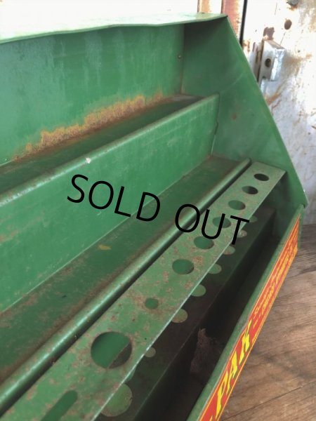 画像9: Vintage Chem-Pak Chemistry Store DIsplay Metal Rack (B103) (9)