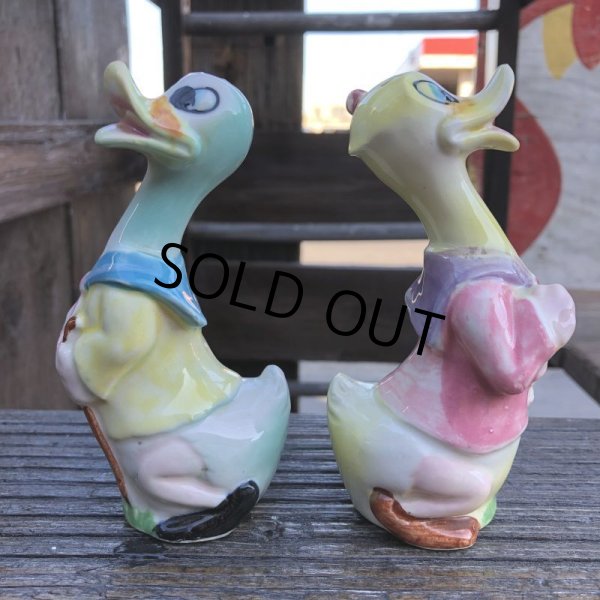 画像4: Vintage Japan Duck Salt and Pepper Shakers (B760) (4)