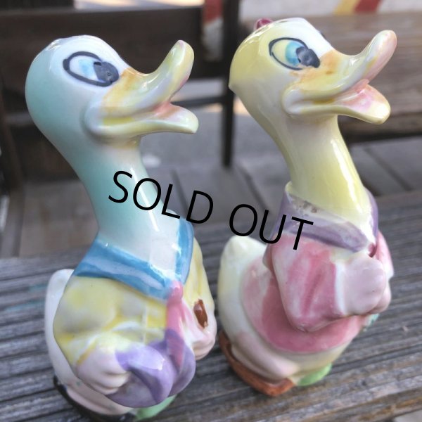 画像6: Vintage Japan Duck Salt and Pepper Shakers (B760) (6)