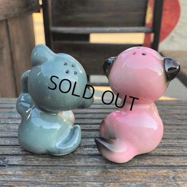 画像3: Vintage Japan Kitty Cat Salt and Pepper Shakers (B758) (3)
