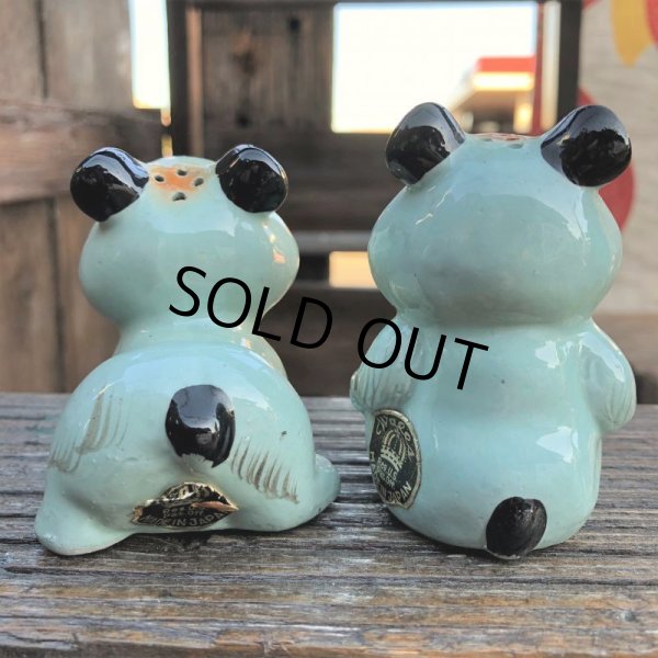 画像3: Vintage Japan Panda Bear Salt and Pepper Shakers (B757) (3)