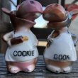 画像5: Vintage Japan Hippo Salt and Pepper Shakers (B759) (5)