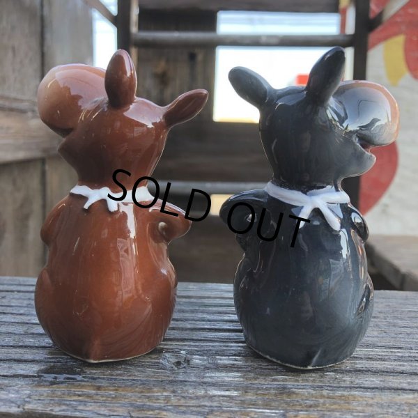 画像3: Vintage Japan Hippo Salt and Pepper Shakers (B759) (3)