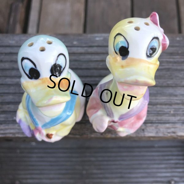 画像7: Vintage Japan Duck Salt and Pepper Shakers (B760) (7)